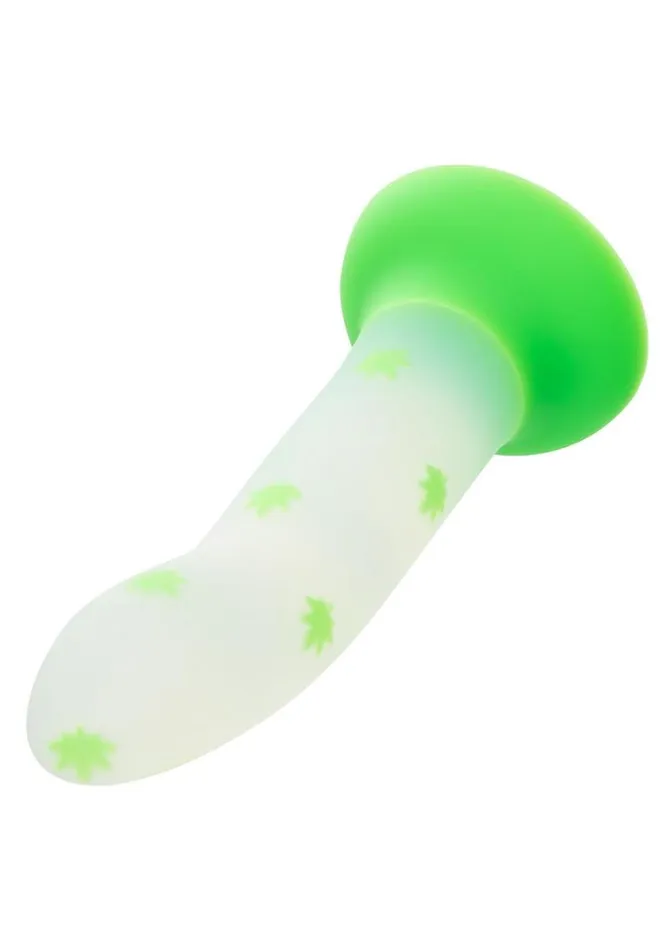 Glow Stick Female Sex Toys Glow Stick Leaf Silicone Glow In The Dark Dildo with Suction Base Glow Stick Female Sex Toys Glow Stick Leaf Silicone Glow In The Dark Dildo with Suction Base