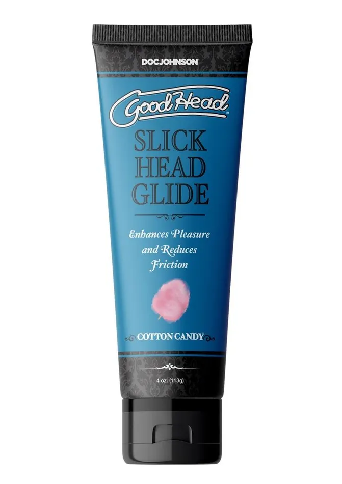 GoodHead Goodhead Slick Head Glide Water Based Flavored Lubricant Cotton Candy Enhancers GoodHead Goodhead Slick Head Glide Water Based Flavored Lubricant Cotton Candy Enhancers