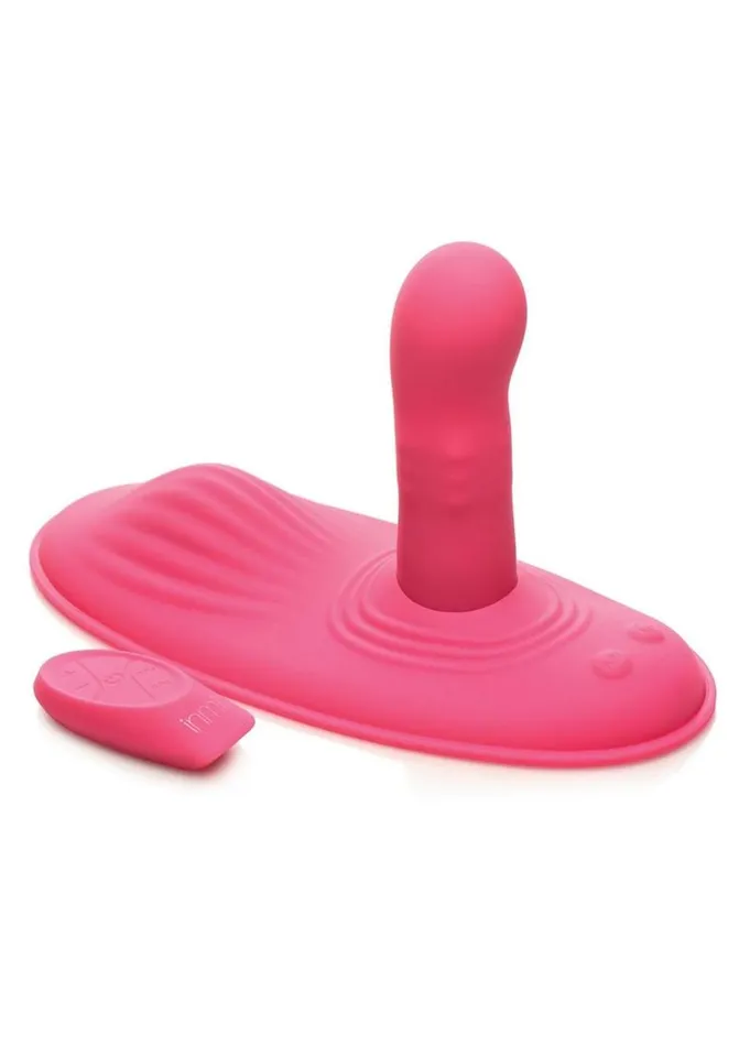 Inmi Inmi Spin N Grind Rotating and Vibrating Rechargeable Silicone Grinder Pad with Remote Female Sex Toys Inmi Inmi Spin N Grind Rotating and Vibrating Rechargeable Silicone Grinder Pad with Remote Female Sex Toys