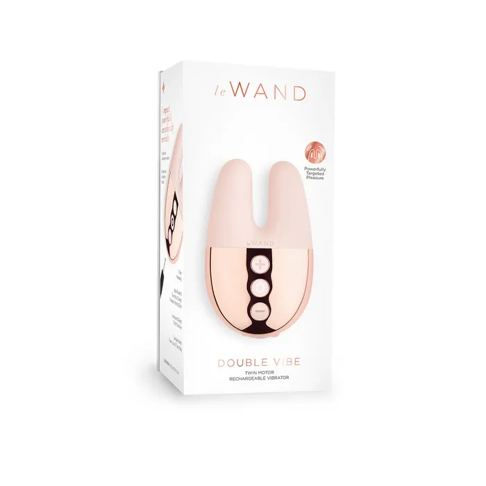 Le Wand Le Wand Chrome Double Vibe Rose Gold Vibrators