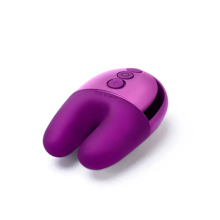 Le Wand Vibrators Le Wand Chrome Double Vibe Dark Cherry