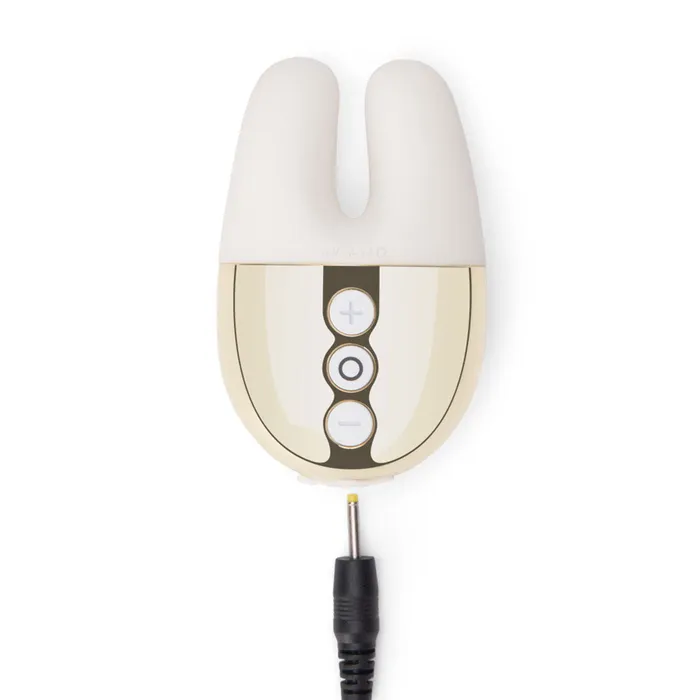 Le Wand Vibrators Le Wand Chrome Double Vibe WhiteGold