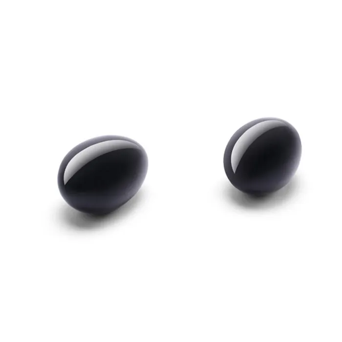 Le Wand Vibrators Le Wand Crystal Yoni Eggs Black Obsidian