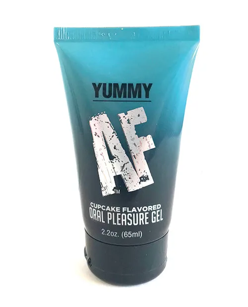 Little Genie Productions LLC Enhancers Yummy AF Oral Pleasure Gel 22 oz Cupcake Little Genie Productions LLC Enhancers Yummy AF Oral Pleasure Gel 22 oz Cupcake