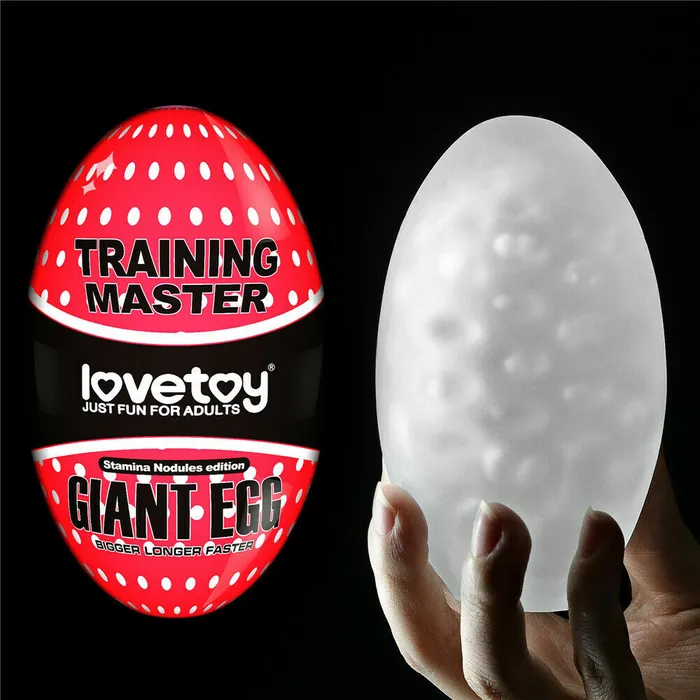 Lovetoy Male Sex Toys Lovetoy Giant Egg Stamina Nodules Male Masturbator