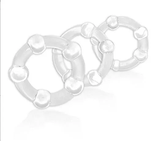 Lovetoy Male Sex Toys Lovetoy Power Plus Power Plus Triple Beaded Ring Set
