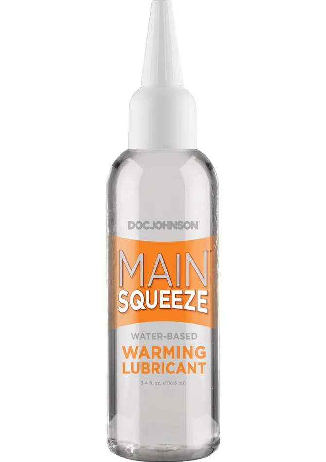 Lubricants Main Squeeze Main Squeeze Warming Water Based Lubricant