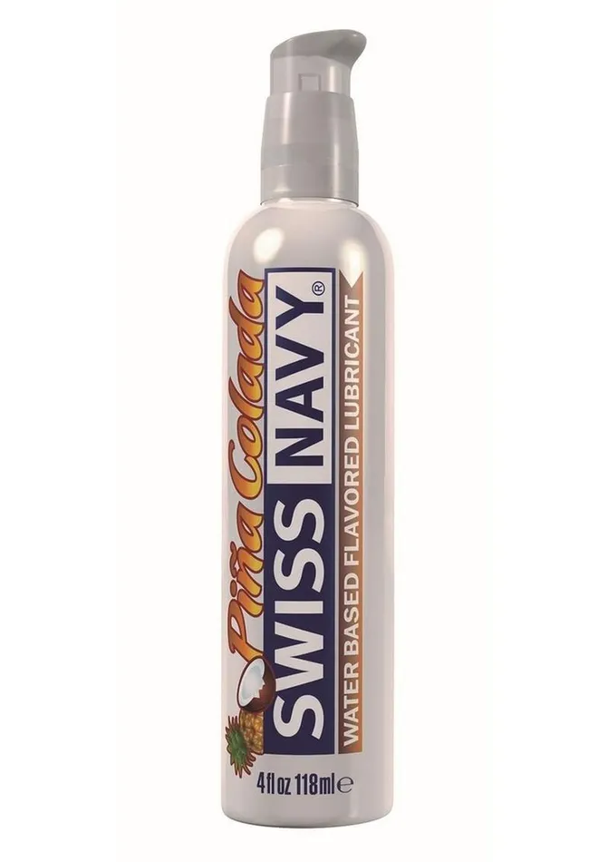 Lubricants Swiss Navy Swiss Navy Flavored Lubricant 4oz118ml Pina Colada
