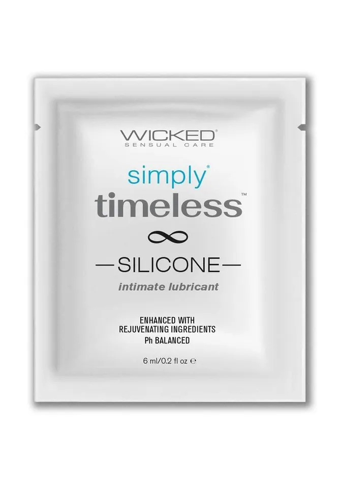 Lubricants Wicked Simply Wicked Simply Timeless Silicone Personal Lubricant Packette Lubricants Wicked Simply Wicked Simply Timeless Silicone Personal Lubricant Packette