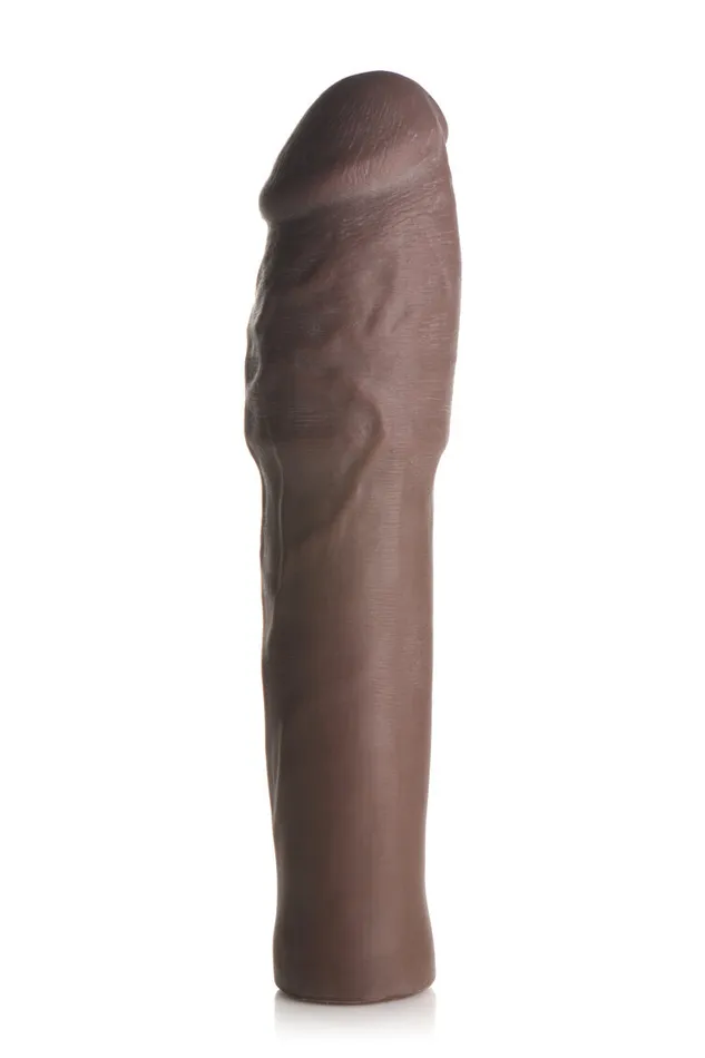 Male Sex Toys Curve Toys Jock Extra Thick 2 Penis Extension Sleeve Dark