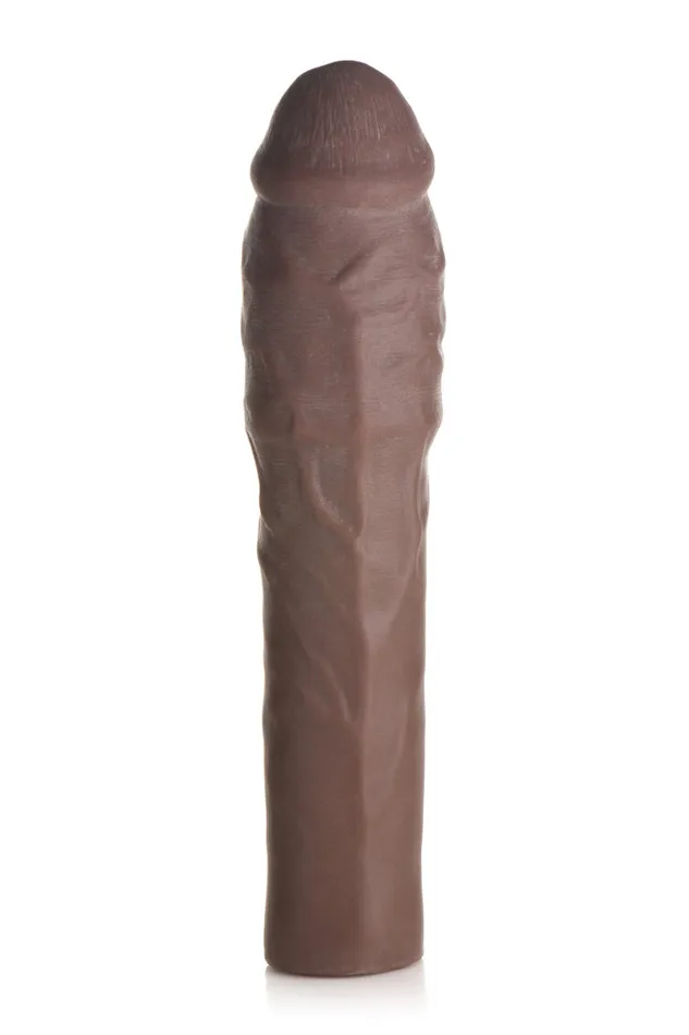 Male Sex Toys Curve Toys Jock Extra Thick 2 Penis Extension Sleeve Dark