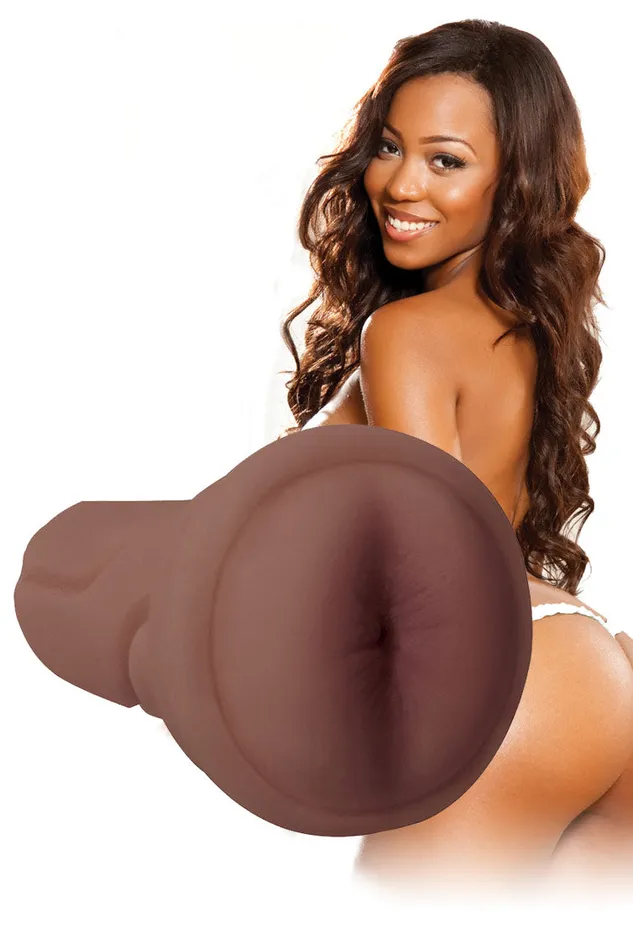 Male Sex Toys Curve Toys Mistress Dual Density Ass Stroker Cece Dark