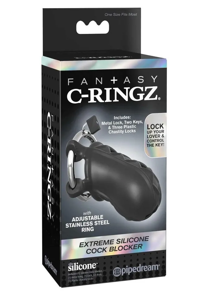 Male Sex Toys Fantasy CRingz Extreme Silicone Cock Blocker Cock Ring Fantasy CRingz Male Sex Toys Fantasy CRingz Extreme Silicone Cock Blocker Cock Ring Fantasy CRingz