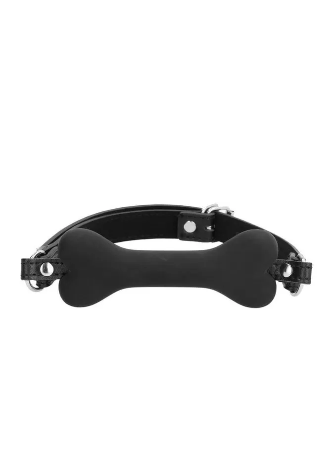 Male Sex Toys Ouch Ouch Silicone Bone Gag with Adjustable Bonded Leather Straps Male Sex Toys Ouch Ouch Silicone Bone Gag with Adjustable Bonded Leather Straps