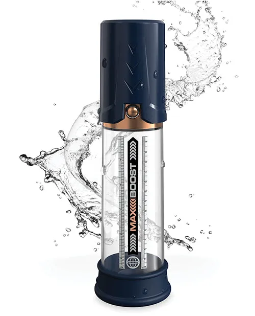 Male Sex Toys Pipedream Products Pump Worx Max Boost Penis Pump Blue