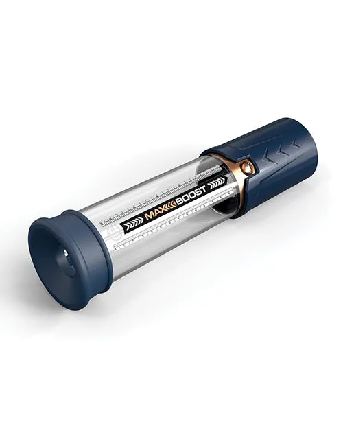 Male Sex Toys Pipedream Products Pump Worx Max Boost Penis Pump Blue