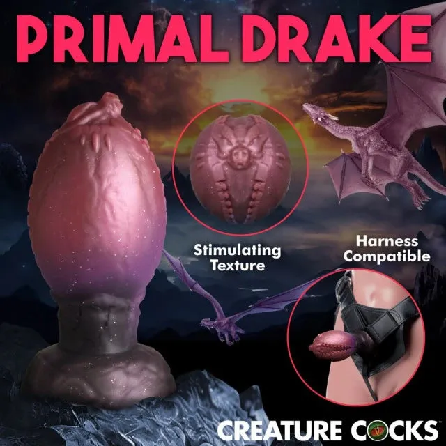 Male Sex Toys Xr LLC Creature Cocks Dragon Hatch Anal Plug XL