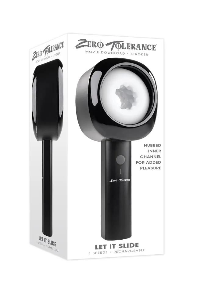 Male Sex Toys Zero Tolerance Let It Slide Slide Through Motion Stroker