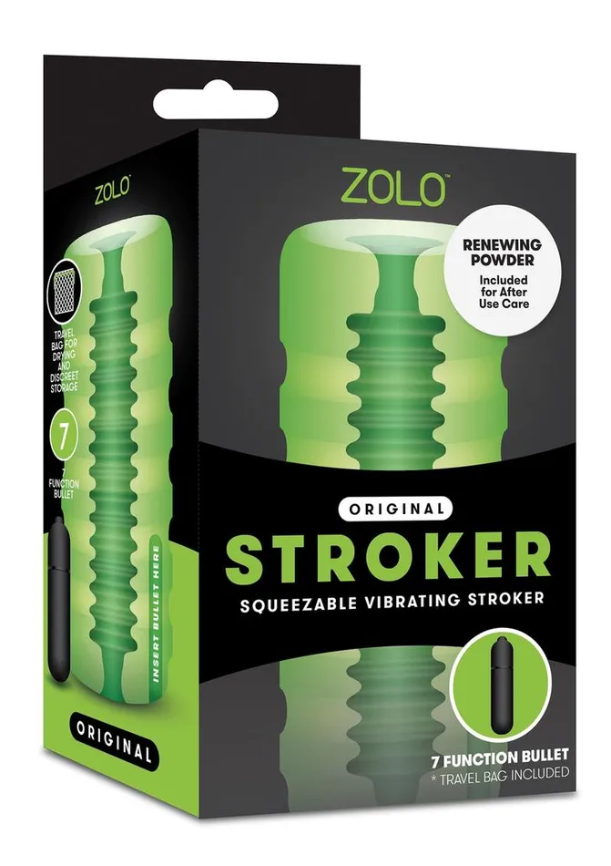 Male Sex Toys ZOLO Original Stroker Squeezable Vibrating Masturbator with Bullet Zolo Male Sex Toys ZOLO Original Stroker Squeezable Vibrating Masturbator with Bullet Zolo