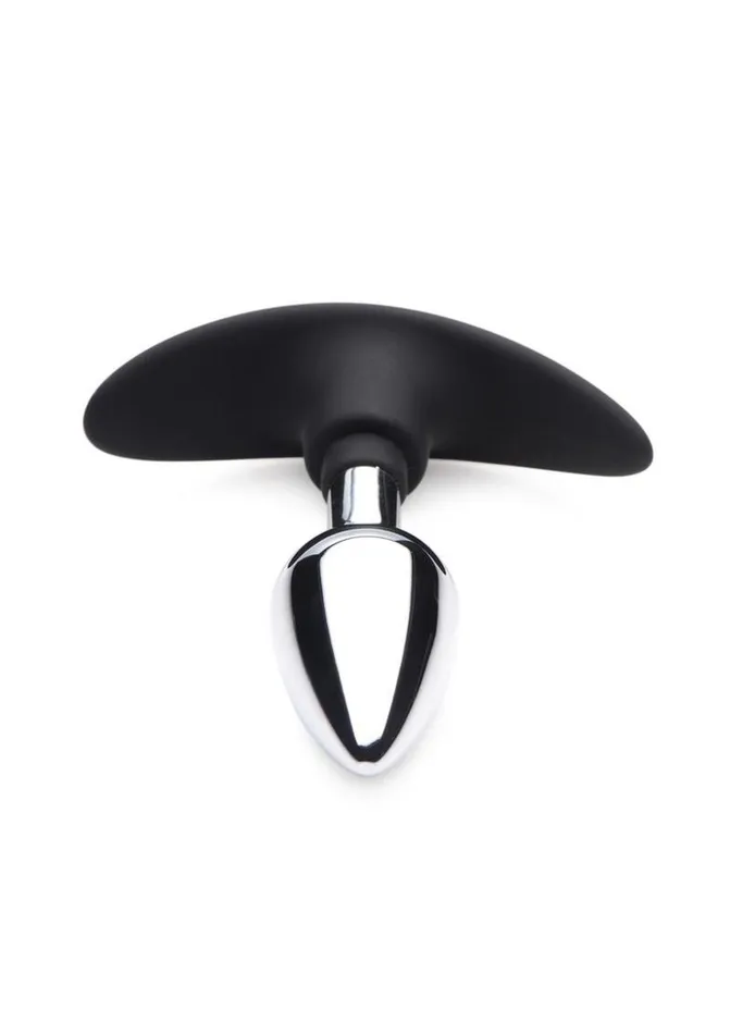 Master Series Male Sex Toys Master Series Dark Invader Metal and Silicone Anal Plug