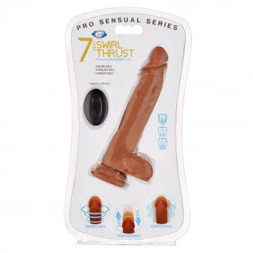 Nice and nasty Bz Anal REMOTE control Cloud 9 Pro Sensual 7 Inch Swirl Thrust Brown Nice and nasty Bz Anal REMOTE control Cloud 9 Pro Sensual 7 Inch Swirl Thrust Brown