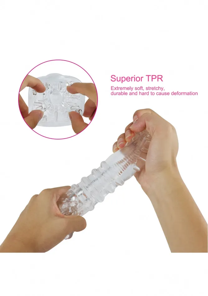 No 68 Stroker Translucent Shots America Male Sex Toys