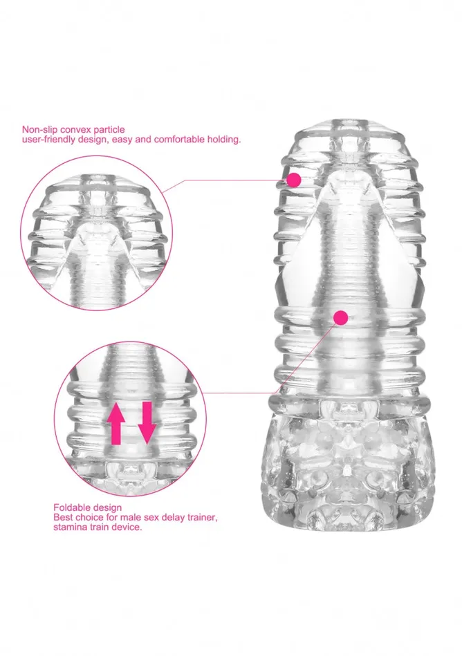 No 68 Stroker Translucent Shots America Male Sex Toys