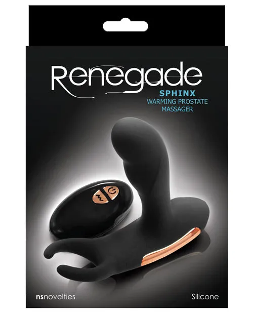 Ns Novelties INC Anal Sphinx Warming Prostate Massager Black