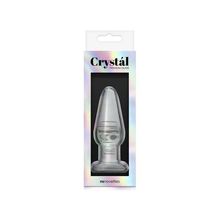 nsnovelties Crystal Premium Glass Tapered Butt Plug Anal