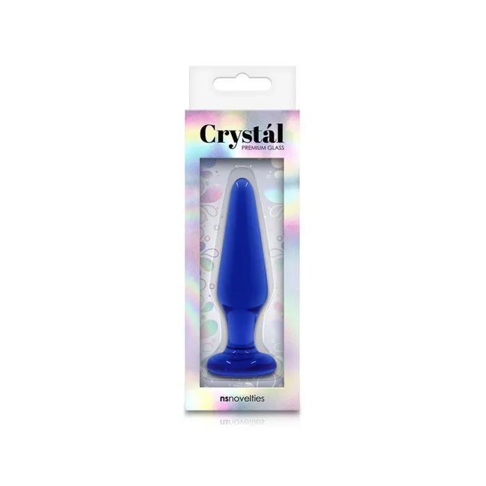nsnovelties Crystal Premium Glass Tapered Butt Plug Anal
