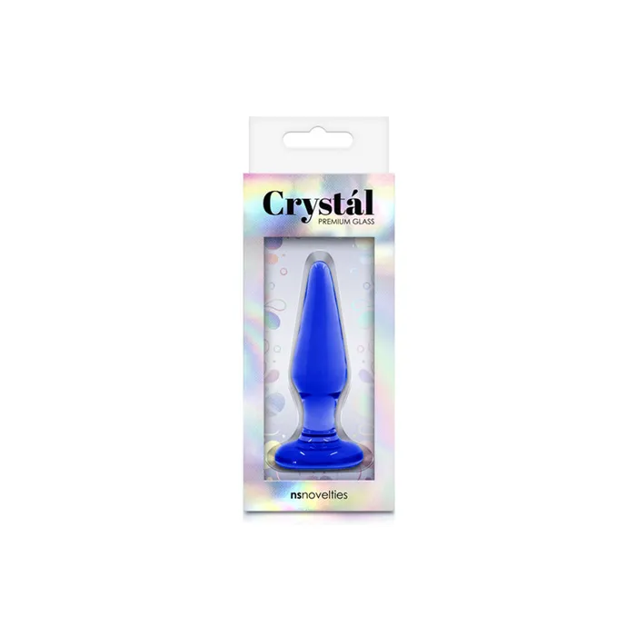 nsnovelties Crystal Premium Glass Tapered Butt Plug Anal