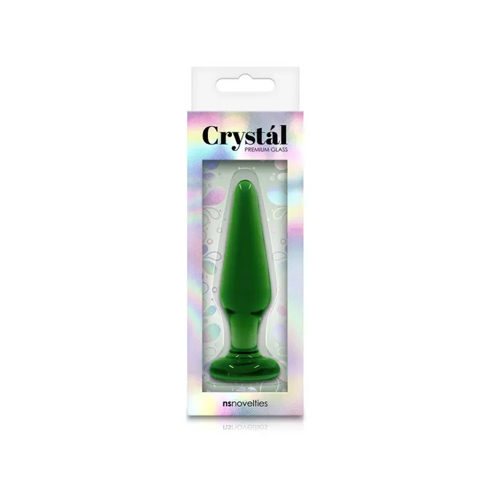 nsnovelties Crystal Premium Glass Tapered Butt Plug Anal