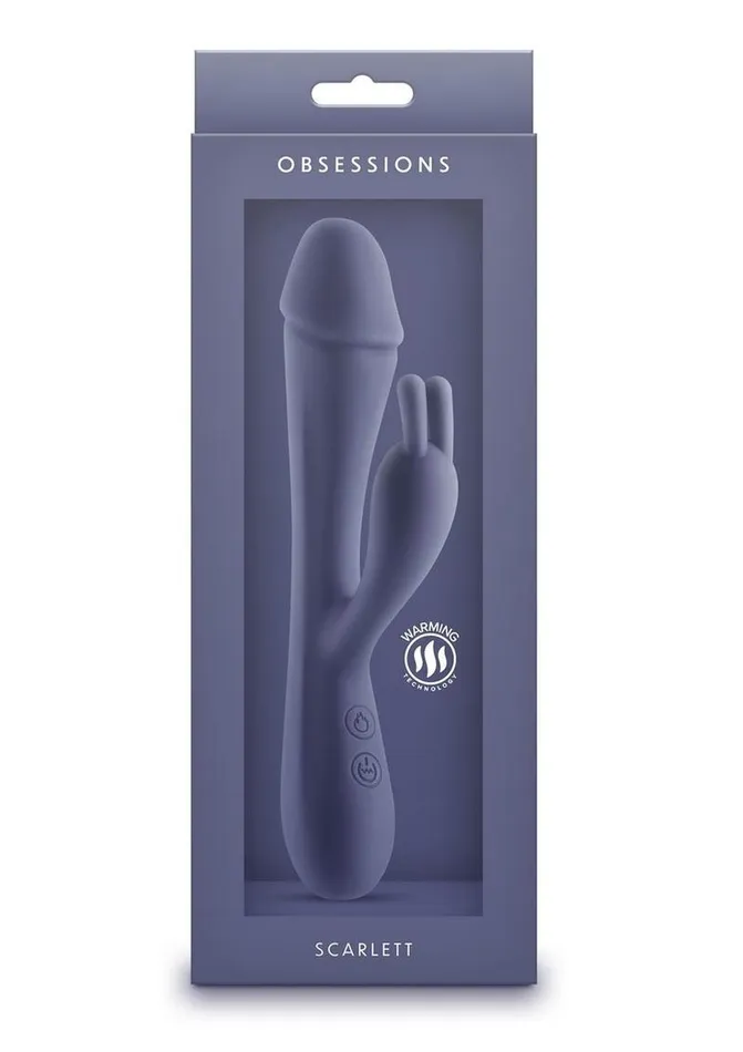 Obsessions Obsessions Scarlett Rechargeable Silicone Rabbit Vibrator Female Sex Toys Obsessions Obsessions Scarlett Rechargeable Silicone Rabbit Vibrator Female Sex Toys