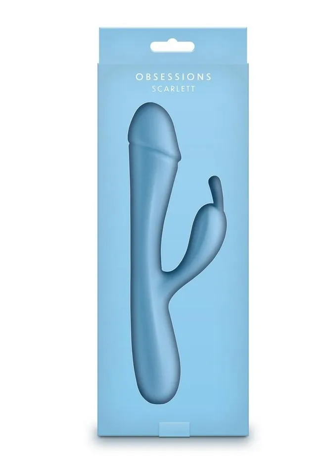 Obsessions Obsessions Scarlett Rechargeable Silicone Rabbit Vibrator Female Sex Toys Obsessions Obsessions Scarlett Rechargeable Silicone Rabbit Vibrator Female Sex Toys