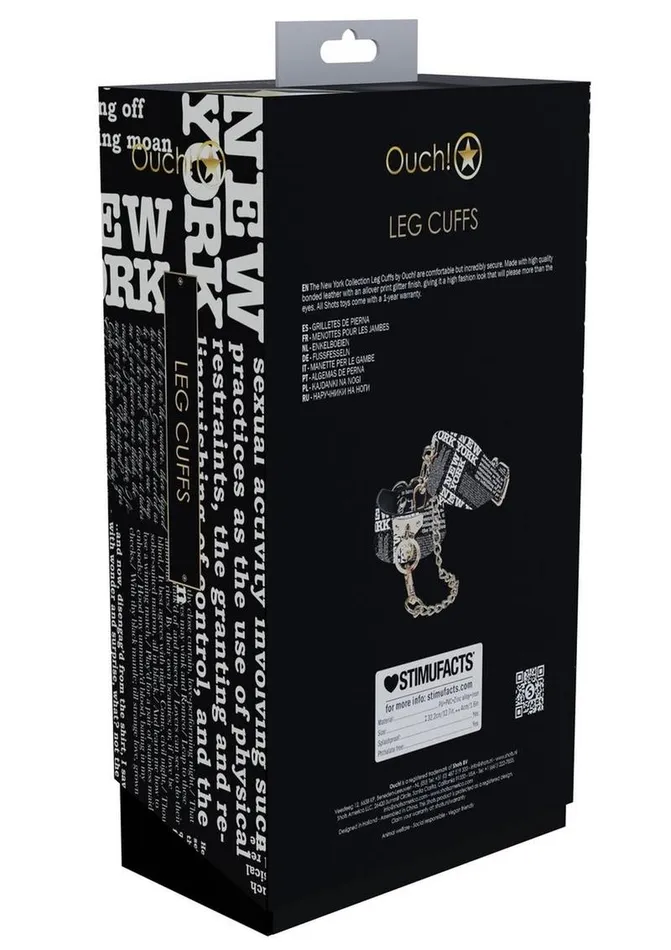 Ouch Ouch Ny Collection Leg Cuffs Couples