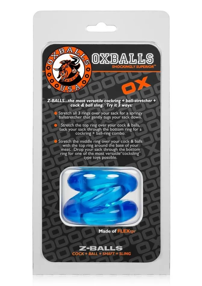 Oxballs Male Sex Toys Oxballs Atomic Jock ZBalls Cock Ring and Ball Stretcher Oxballs Male Sex Toys Oxballs Atomic Jock ZBalls Cock Ring and Ball Stretcher