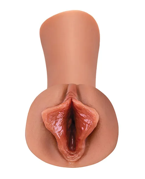 Pdx Brands Male Sex Toys PDX Extreme Wet Pussies Luscious Lips Tan