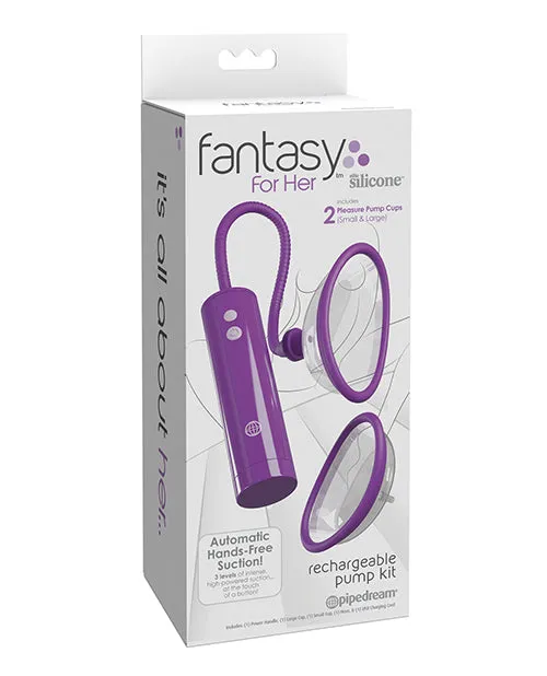Pipedream Products Female Sex Toys Fantasy For Her Rechargeable Pleasure Pump Kit Pipedream Products Female Sex Toys Fantasy For Her Rechargeable Pleasure Pump Kit