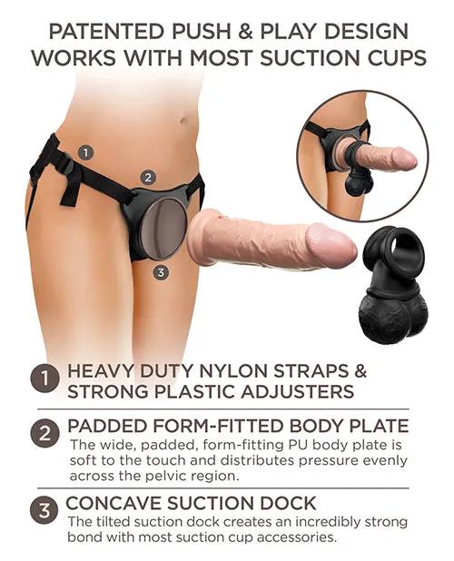 Pipedream Products King Cock Elite Deluxe Body Dock Kit Vibrators