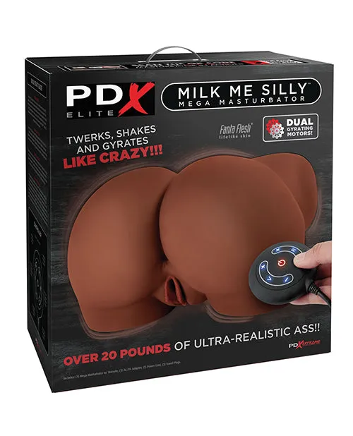Pipedream Products Male Sex Toys PDX Elite Milk Me Silly Masturbator Brown Pipedream Products Male Sex Toys PDX Elite Milk Me Silly Masturbator Brown