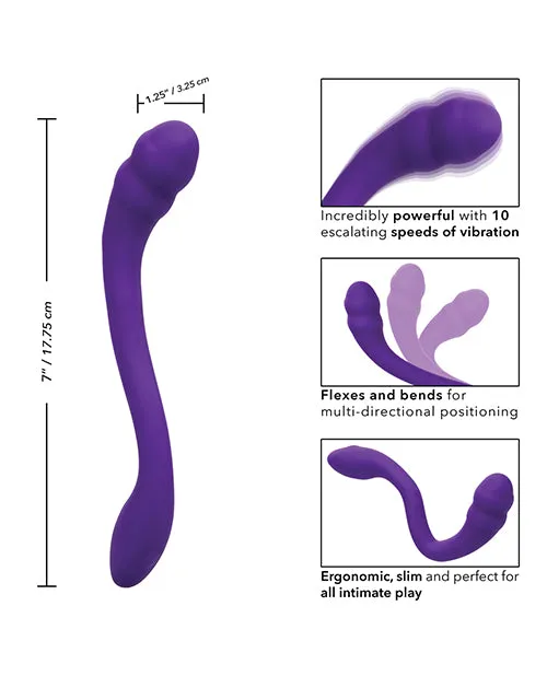 Pretty Little Wands Charmer Massager Purple California Exotic Novelties Vibrators