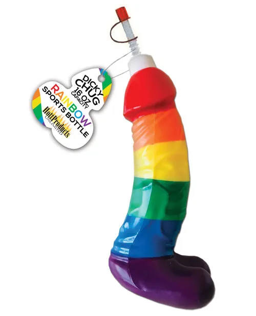 Rainbow Dicky Chug Sports Bottle Hott Products Anal