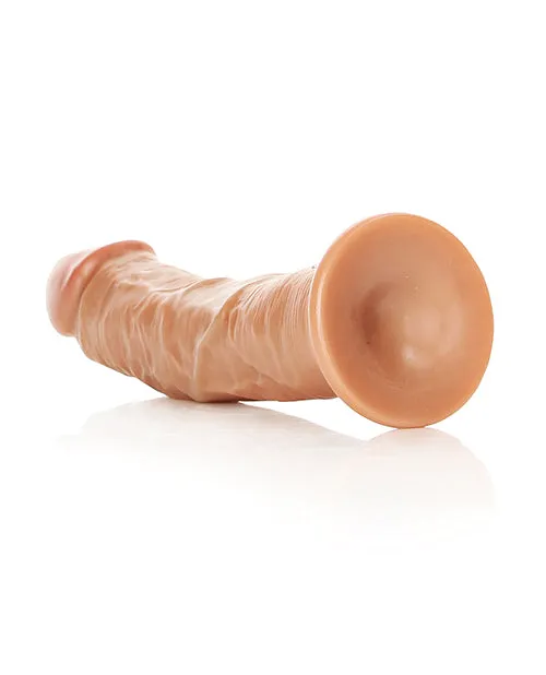 RealRock Realistic 7 Curved Dildo Tan Shots America LLC Female Sex Toys
