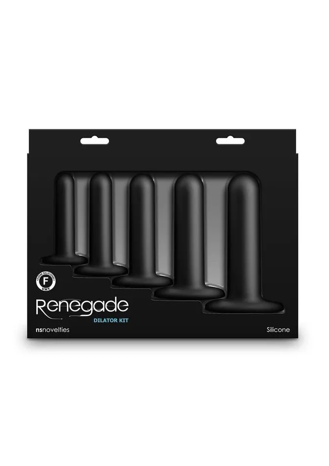Renegade Male Sex Toys Renegade Dilator Kit Silicone Anal Plugs with Suction Cups Renegade Male Sex Toys Renegade Dilator Kit Silicone Anal Plugs with Suction Cups
