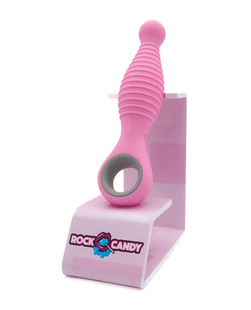 Rock Candy Toys LLC Vibrators Rock Candy Sweet Cheeks Tapered Anal Vibe Pink