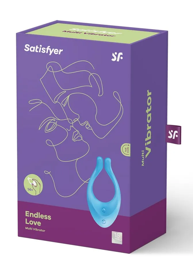 Satisfyer Endless Love Silicone Rechargeable Couples Vibrator Satisfyer Vibrators