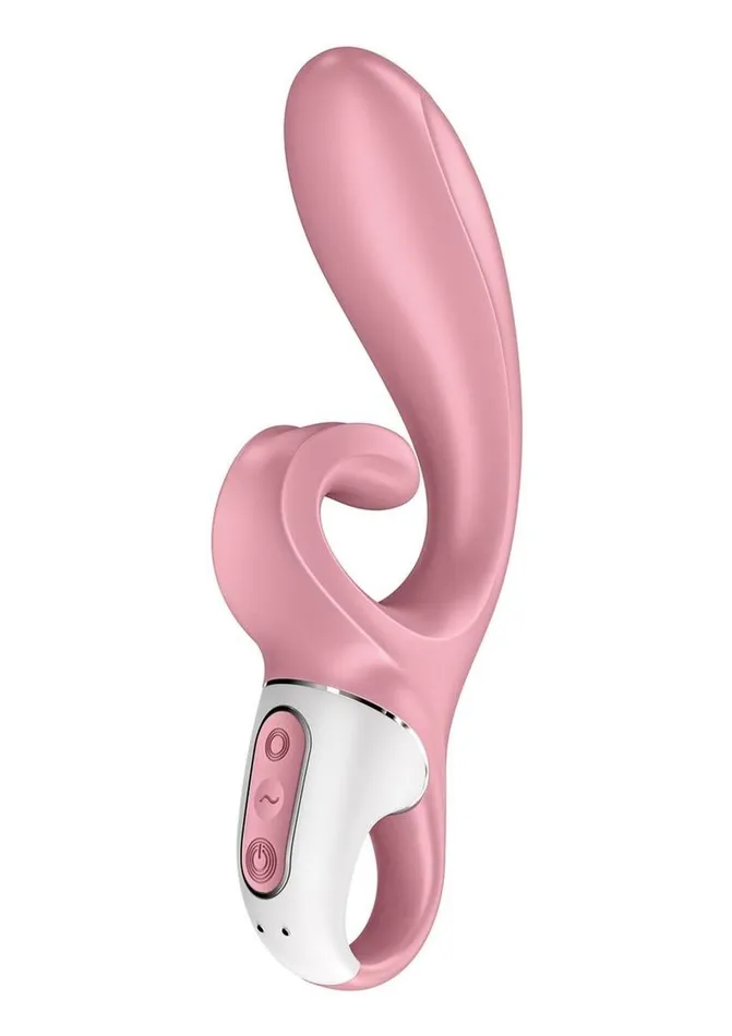 Satisfyer Hug Me Rechargeable Silicone Vibrator with Clitoral Stimulation Satisfyer Female Sex Toys Satisfyer Hug Me Rechargeable Silicone Vibrator with Clitoral Stimulation Satisfyer Female Sex Toys