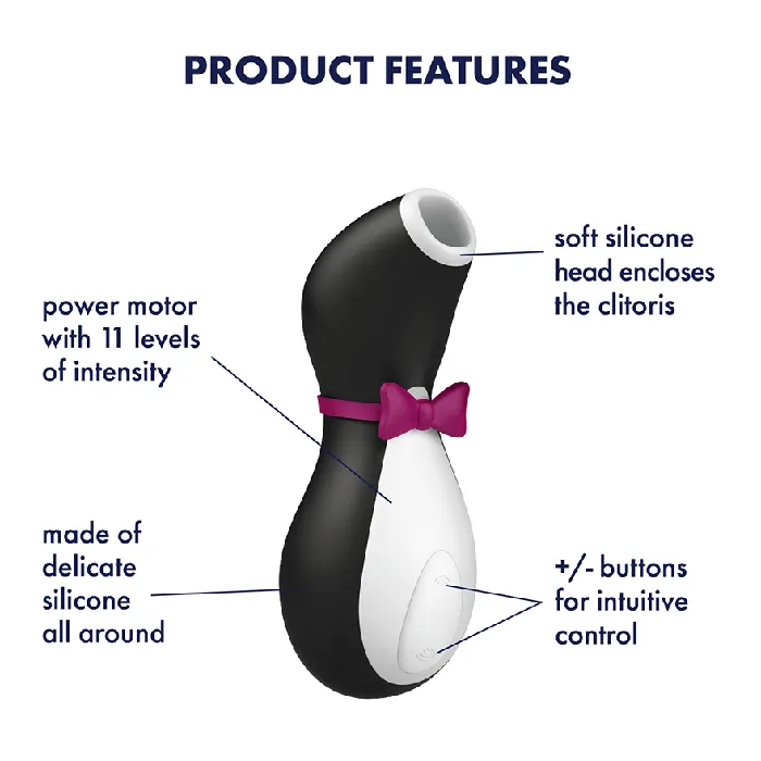 Satisfyer Pro Penguin Air Pulse Vibrator Satisfyer Vibrators
