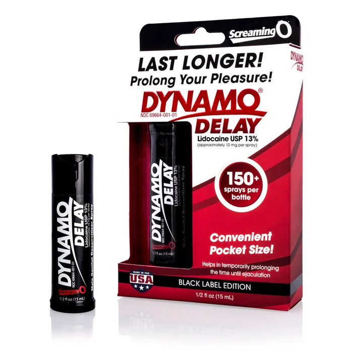 ScreamingO DynamO Delay Black Series ScreamingO Anal