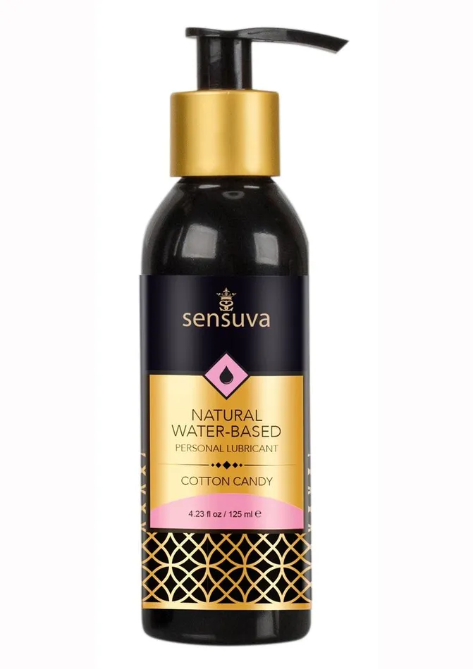 Sensuva Lubricants Sexual Health Wellbeing Sensuva Natural Water Based Cotton Candy Flavored Lubricant